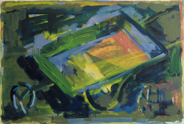 garette, 2007, oel auf leinwand, 61x91