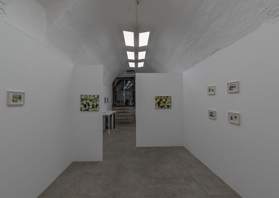Ausstellungsimpressionen des Schweizer Kunstmalers Willi Müller