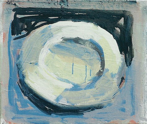 einfache dinge, 2001, oel auf leinwand, 27x32