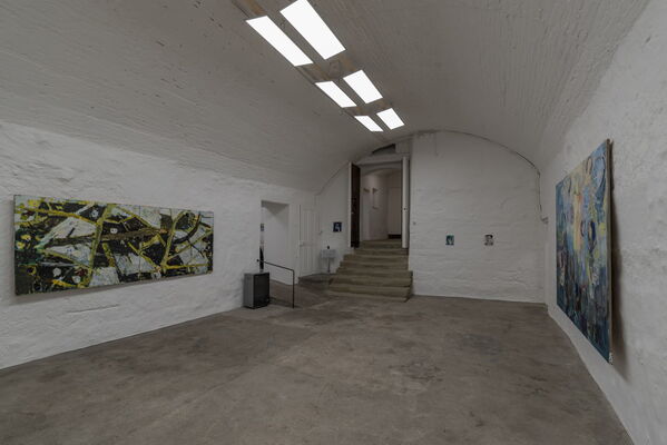 Ausstellungsimpressionen des Schweizer Kunstmalers Willi Müller