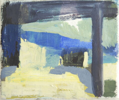quartier, 2011, oel auf leinwand, 27x32