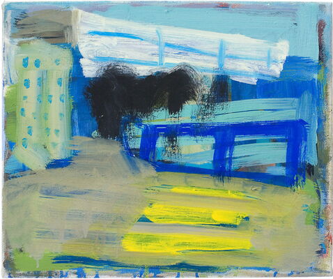 quartier, 2007, oel auf leinwand, 27x32