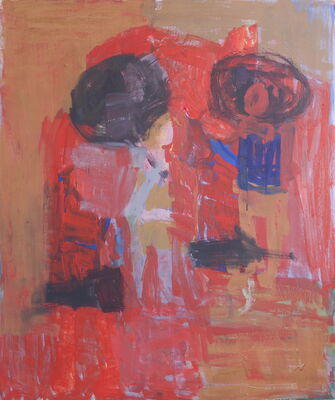 grosses schirmbild, 2011, oel auf leinwand, 119x98