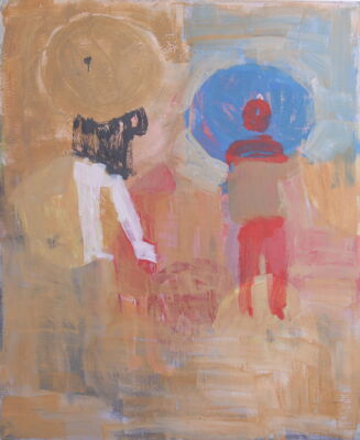 schirmbild, 2011, oil on canvas, 118x100