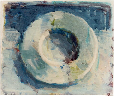 einfache dinge, 2003, oel auf leinwand, 27x32