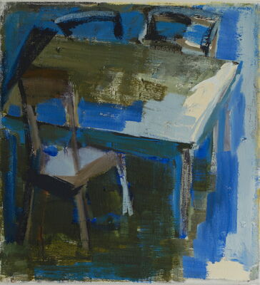 hotel, 2016, oel auf leinwand, 60x50