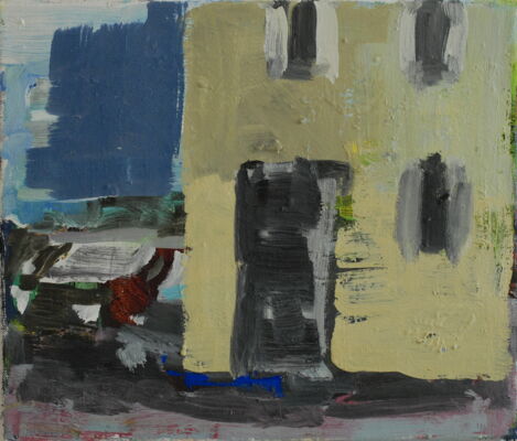 quartier, 2012, oil on canvas, 27x32
