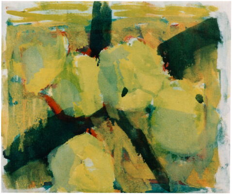 einfache dinge, 2002, oel auf leinwand, 27x32