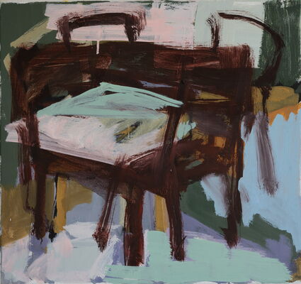 hotel, 2020, oel auf leinwand, 42x45