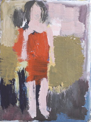 meitschi, 2011, oel auf leinwand, 25x20
