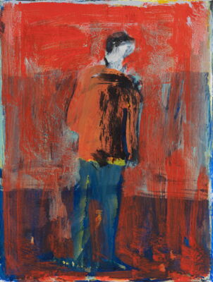 portrait, 2022, oil on canvas, 23x18