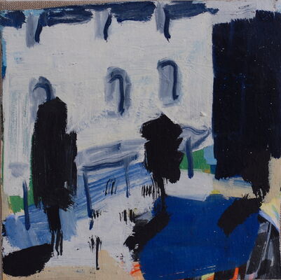quartier, 2014, oel auf leinwand, 29x29