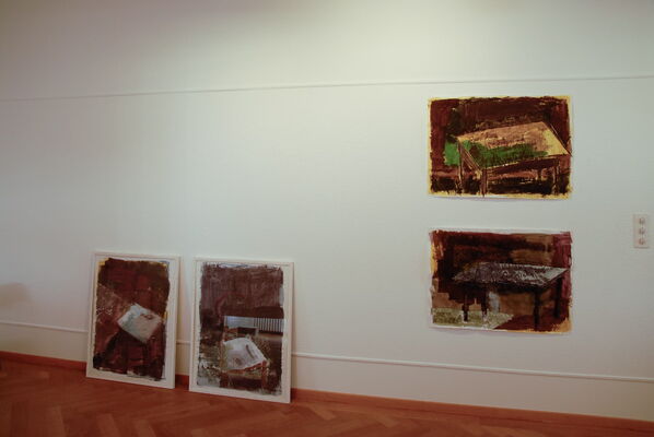 Ausstellungsimpressionen des Schweizer Kunstmalers Willi Müller