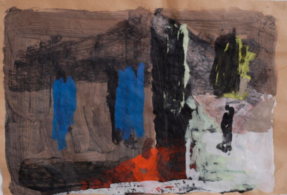 ohne titel, 2012, gouache auf papier, 30x40