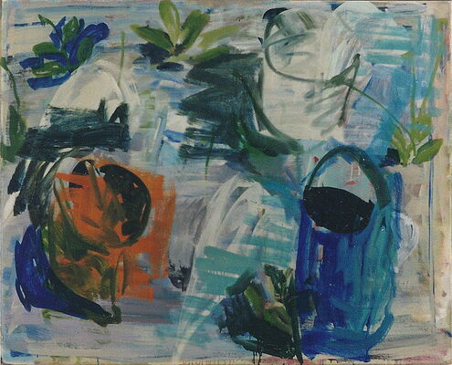 kleine welt, 2004, oel auf leinwand, 97x120