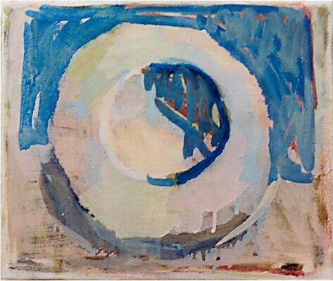 einfache dinge, 2002, oel auf leinwand, 27x32