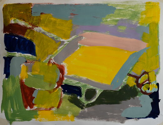 Garette, 2026, Öl auf Leinwand, 50x60