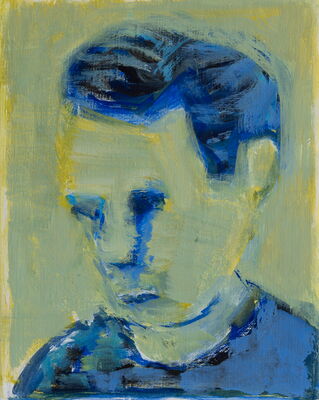 portrait, 2022, oel auf leinwand, 27x20